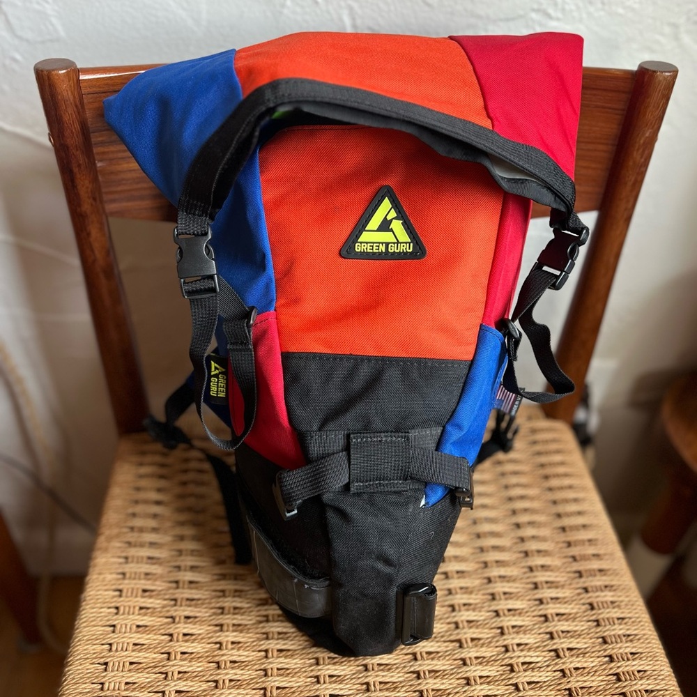 Waterproof Roll-Top Seat Bag For Bikepacking